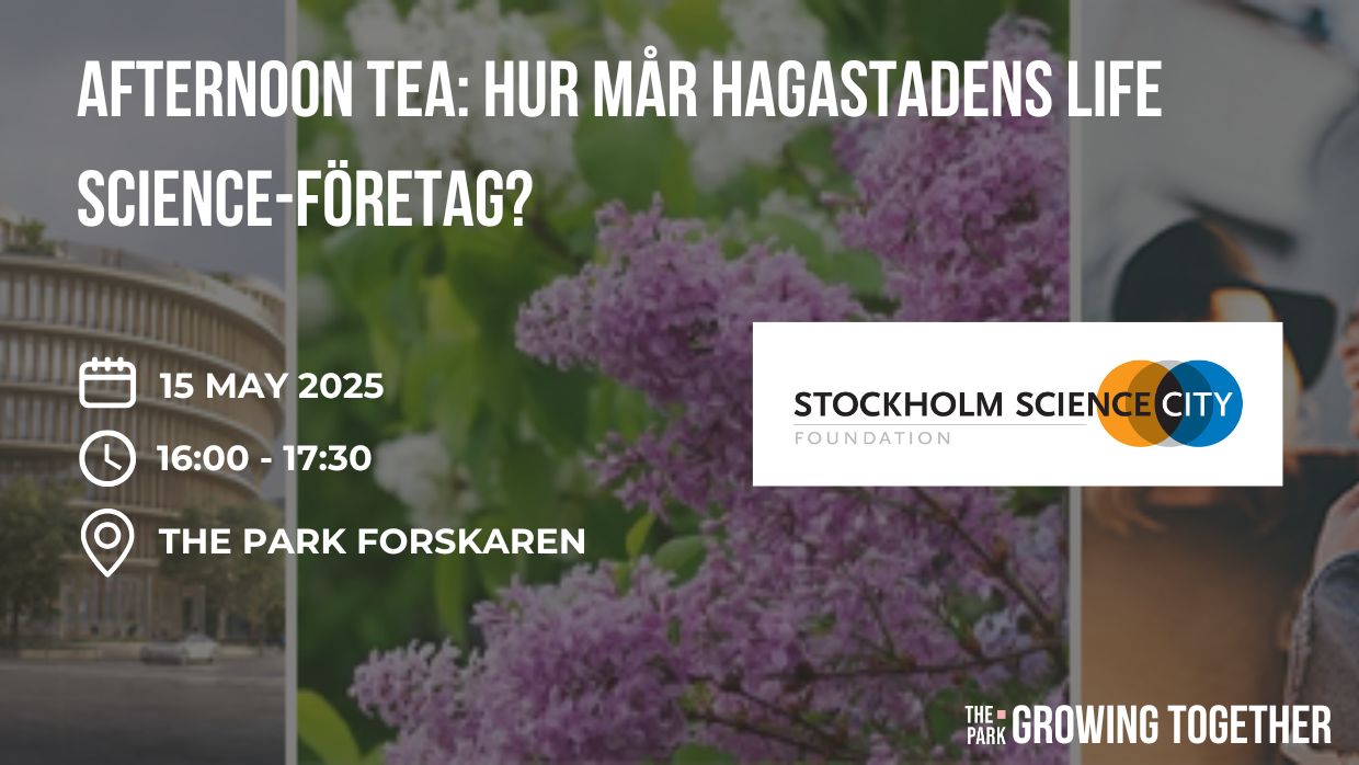 Afternoon Tea: Hur mår Hagastadens life science-företag?