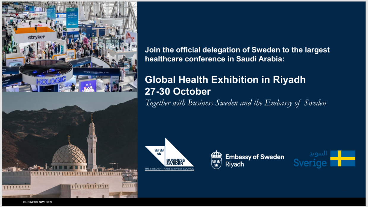 Join the Global Health Exhibition in Riyadh